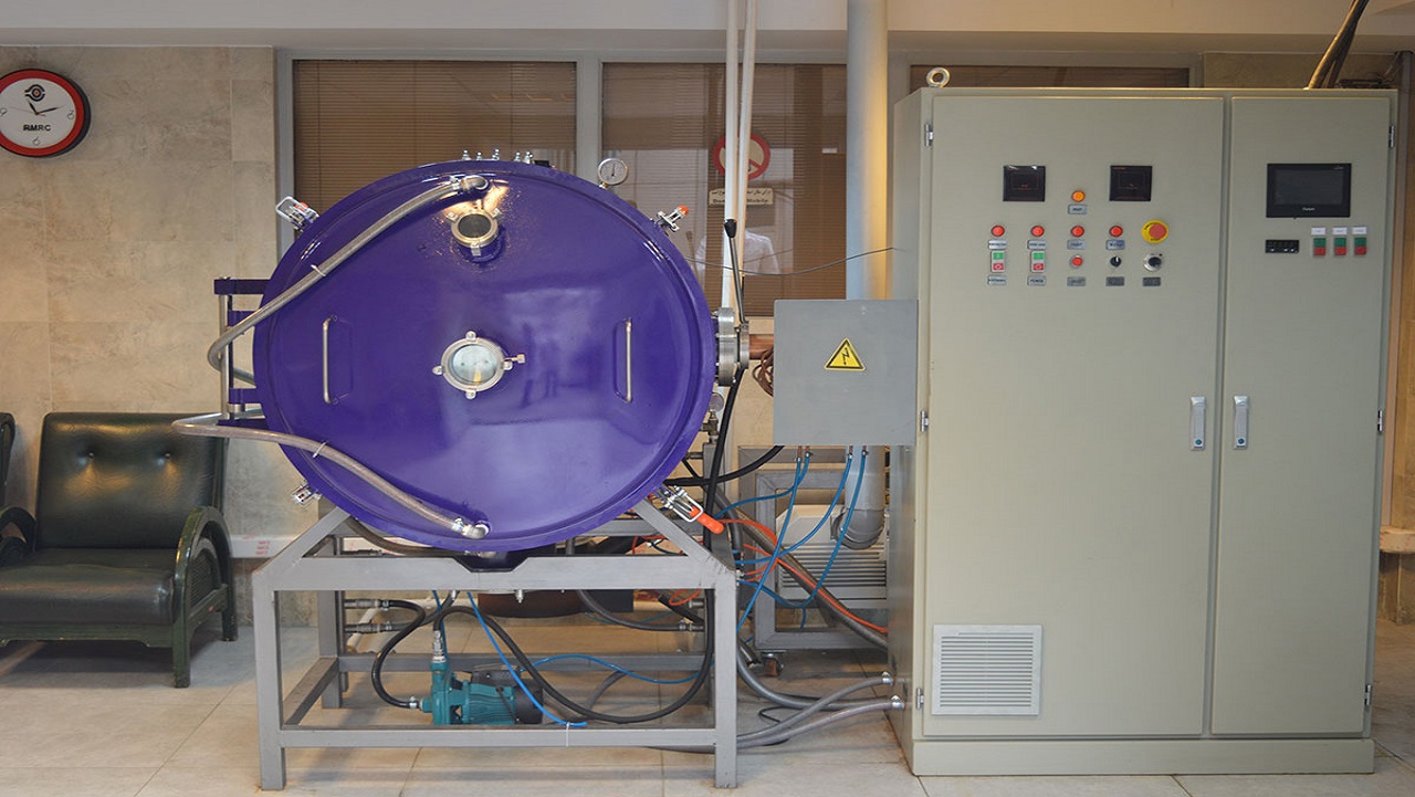 Vacuum Induction Melting (VIM) Furnace Setup