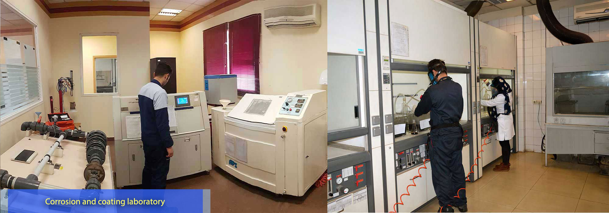 Corrosion and coating laboratory